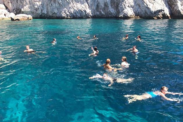Heldags Capri Island Cruise fra Praiano, Positano eller Amalfi