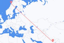 Flüge von Durgapur, Indien nach Bodø, Norwegen