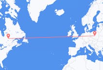 Flights from Chibougamau, Canada to Łódź, Poland