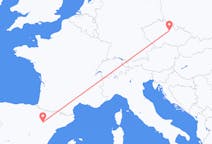Flights from Zaragoza, Spain to Pardubice, Czechia