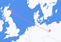 Flights from Aberdeen, the United Kingdom to Zielona Góra, Poland