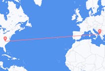Flights from Charlotte to Tirana