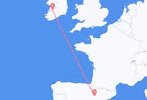Flyrejser fra Shannon, Irland til Zaragoza, Spanien