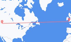 Flyreiser fra Kalispell, USA til Newquay, England