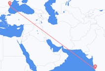 Flights from Goa, India to Constanța, Romania