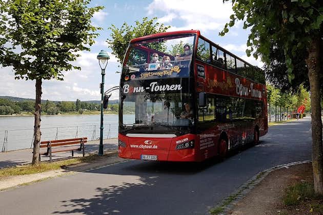 Bonn och Bad Godesberg hop-on hop-off-turné i en dubbeldäckad buss