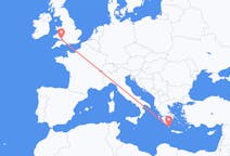 Flyreiser fra Cardiff, Wales til Kythera, Hellas