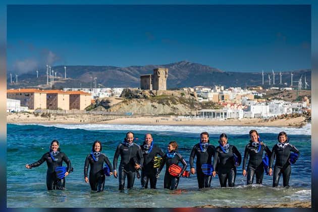 Guided snorkeling activity on the Island of Tarifa