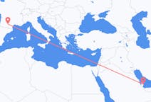 Flyreiser fra Doha, til Toulouse