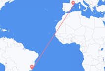 Flyreiser fra Macaé, Brasil til Barcelona, Spania