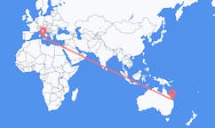 Flights from Bundaberg Region, Australia to Palermo, Italy