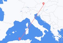 Flyg från Jijel, Algeriet till Vienna, Österrike