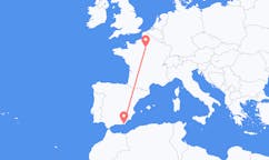 Flyreiser fra Almeria, Spania til Paris, Frankrike