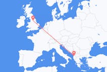 Flyrejser fra Leeds til Tirana