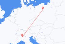 Flights from Bydgoszcz to Milan