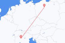 Flyreiser fra Bydgoszcz, til Milano