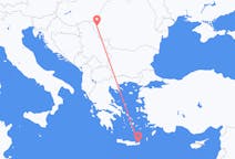 Flyreiser fra Sitia, Hellas til Timișoara, Romania