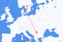 Flights from Niš, Serbia to Halmstad, Sweden
