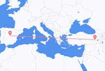 Рейсы из Муш, Турция в Мадрид, Испания