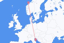Flights from Molde, Norway to Ancona, Italy