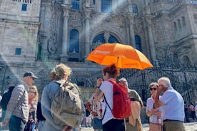Santiago de Compostela: Leiðsögn um sögumiðstöðina með opinberum leiðsögumanni