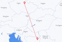 Flights from Tuzla to Pardubice