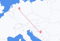เที่ยวบิน จาก ทูซล่า, บอสเนียและเฮอร์เซโกวีนา ไปยัง พาเดอร์บอร์น, เยอรมนี