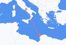 Flyrejser fra Benghazi til Napoli