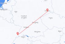 Flyreiser fra Basel, Sveits til Dresden, Tyskland