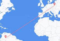 Flights from Mitú, Colombia to Warsaw, Poland