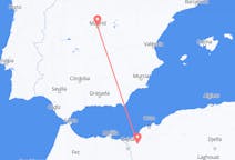 Flights from from Tlemcen to Madrid