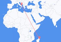 Flyg från Maroantsetra, Madagaskar till Bari, Italien