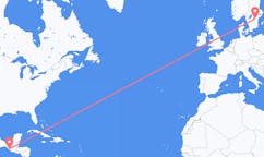 Flights from Tapachula, Mexico to Linköping, Sweden