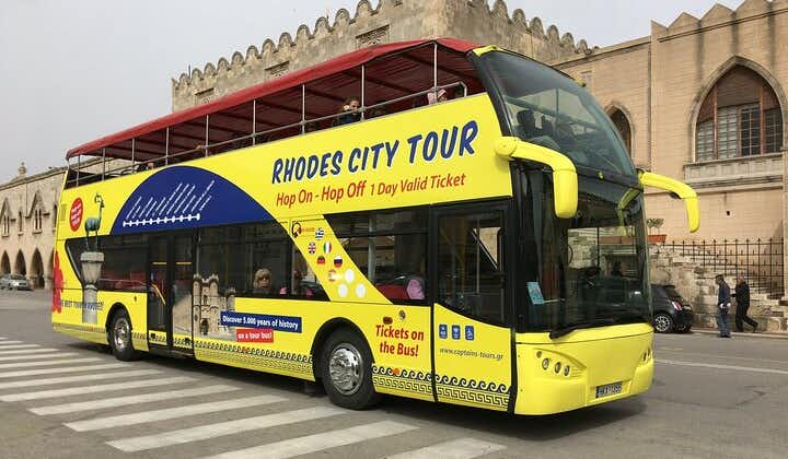 Rhodes Hop On Hop Off City Tour Bus