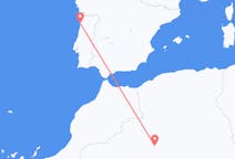 Flyreiser fra Timimoun, Algerie til Porto, Portugal