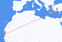 Flights from Nouakchott to Antalya