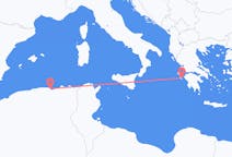 Flyg från Béjaïa till Zakynthos Island