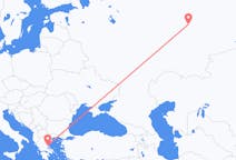 Flyg från Perm till Volos