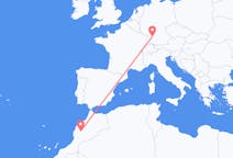 Flights from Marrakesh in Morocco to Stuttgart in Germany