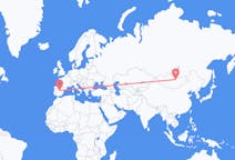 Flights from Ulaanbaatar, Mongolia to Madrid, Spain