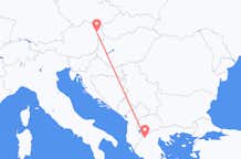 Vols de l'unité régionale de Kastoria, Grèce pour la Vienne, Autriche
