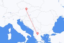 Flyreiser fra Kastoria regionale enhet, Hellas til Vienna, Østerrike