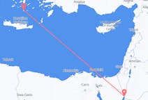 Flights from Eilat, Israel to Santorini, Greece