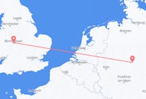 Flyreiser fra Kassel, Tyskland til Birmingham, England