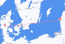Flights from Billund, Denmark to Liepāja, Latvia