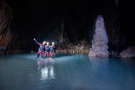 In einer kleinen Gruppe Cova de Coloms Meereshöhlen Abenteuertour auf Mallorca
