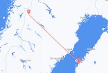 Vluchten van Hemavan naar Vaasa