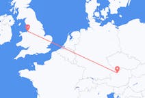 Flights from Linz, Austria to Liverpool, the United Kingdom