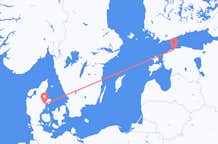 出发地 丹麦出发地 奥胡斯目的地 爱沙尼亚塔林的航班