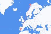 Flights from Svolvær, Norway to Seville, Spain